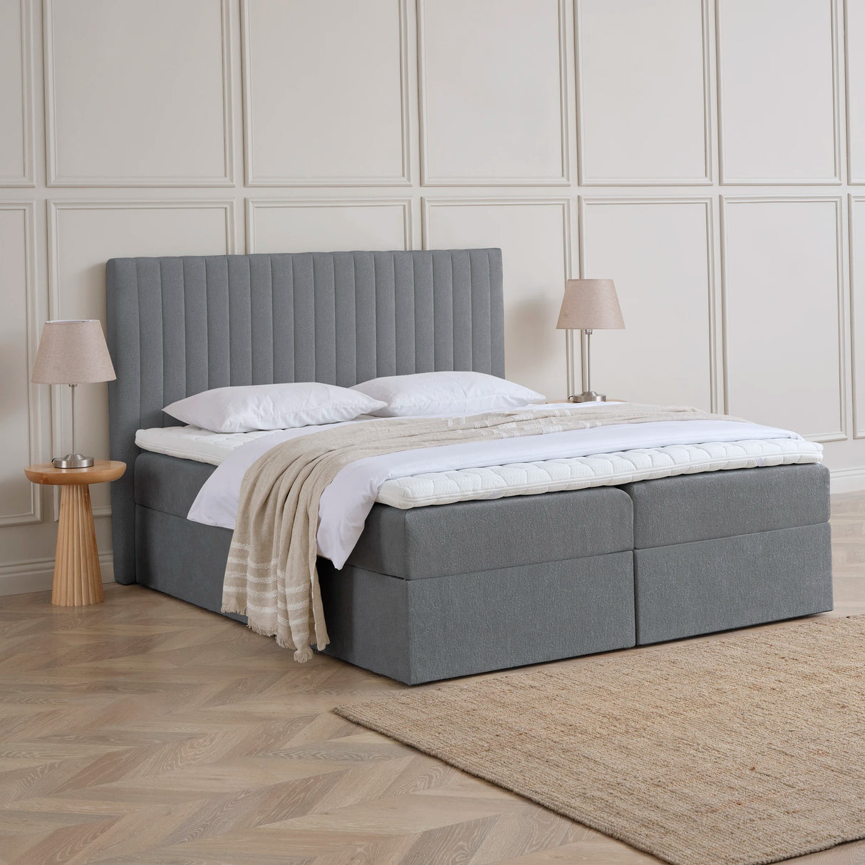 Boxspringbett mit Stauraum MIRA