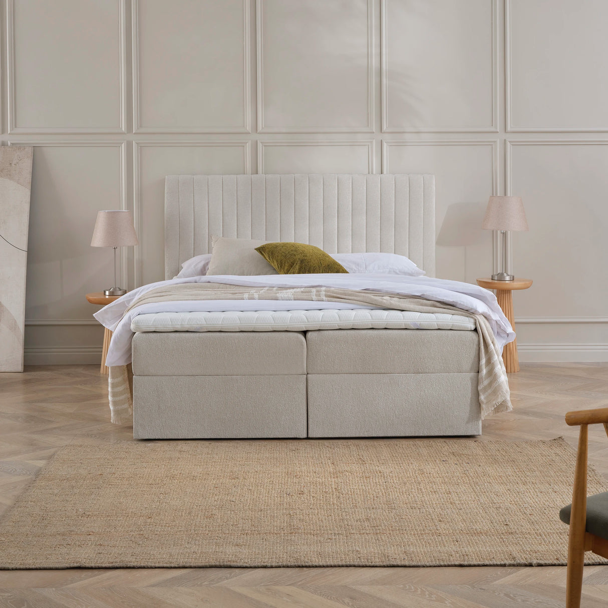 Boxspringbett mit Stauraum MIRA