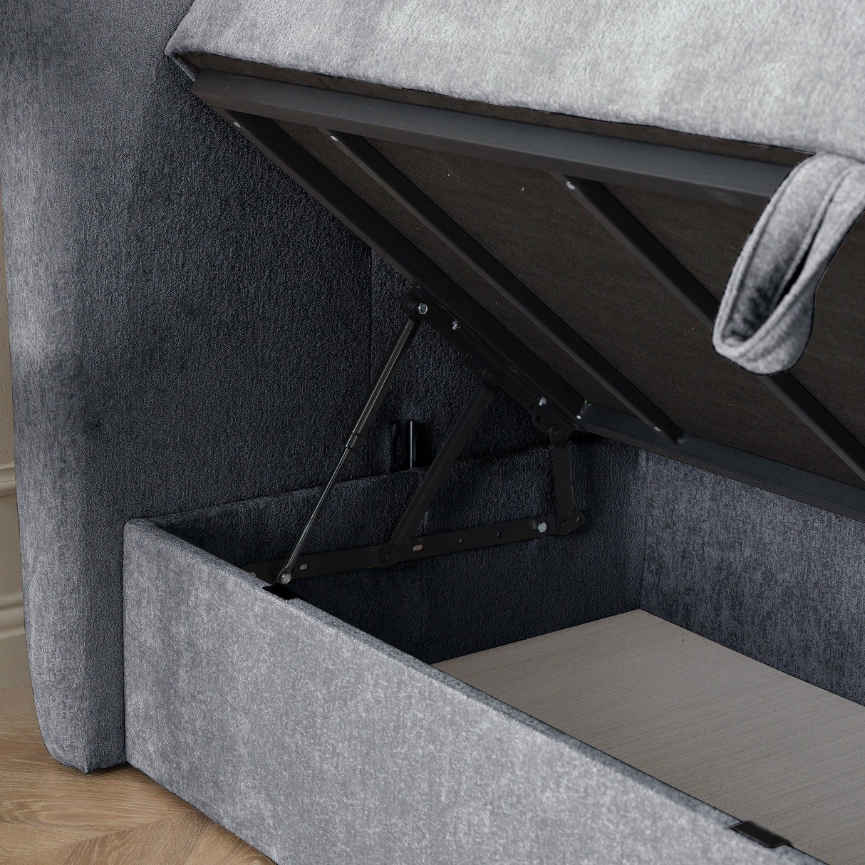 Boxspringbett mit Stauraum LILY