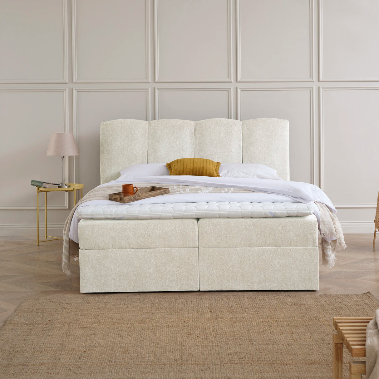 Boxspringbett mit Stauraum LILY