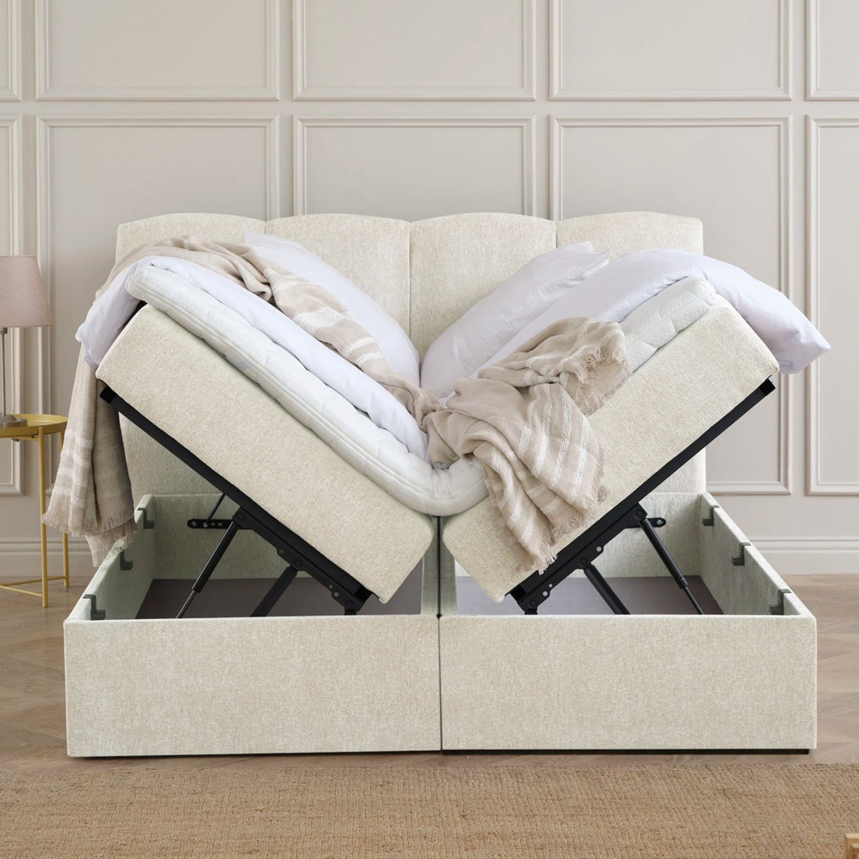 Boxspringbett mit Stauraum LILY