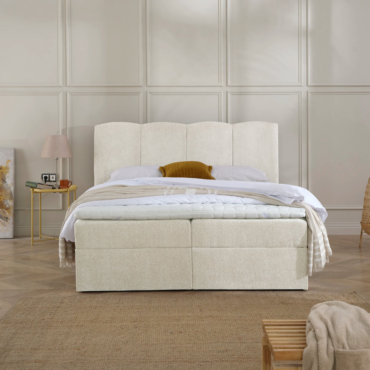 Boxspringbett mit Stauraum LILY