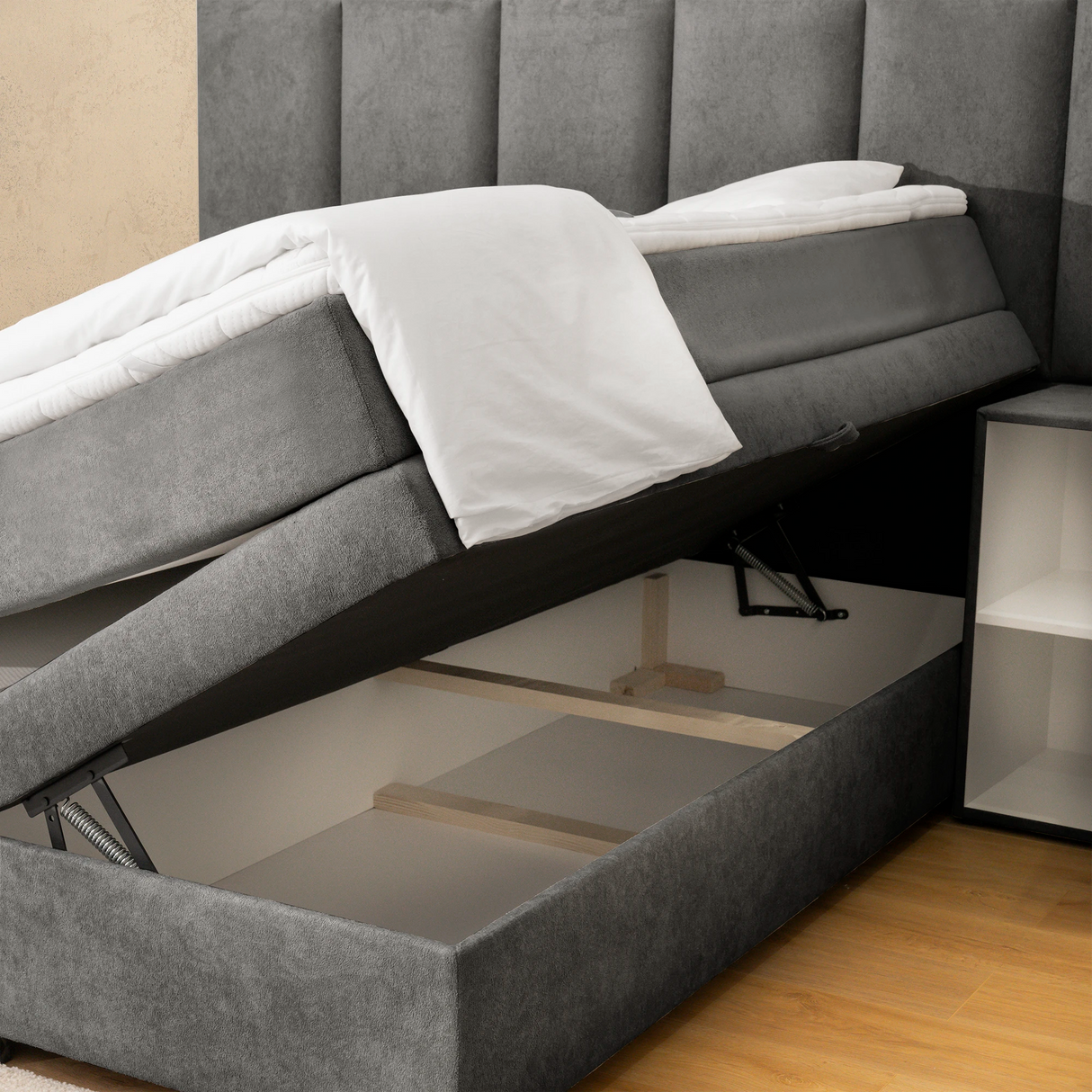 Komplettes Boxspring-Set MONET