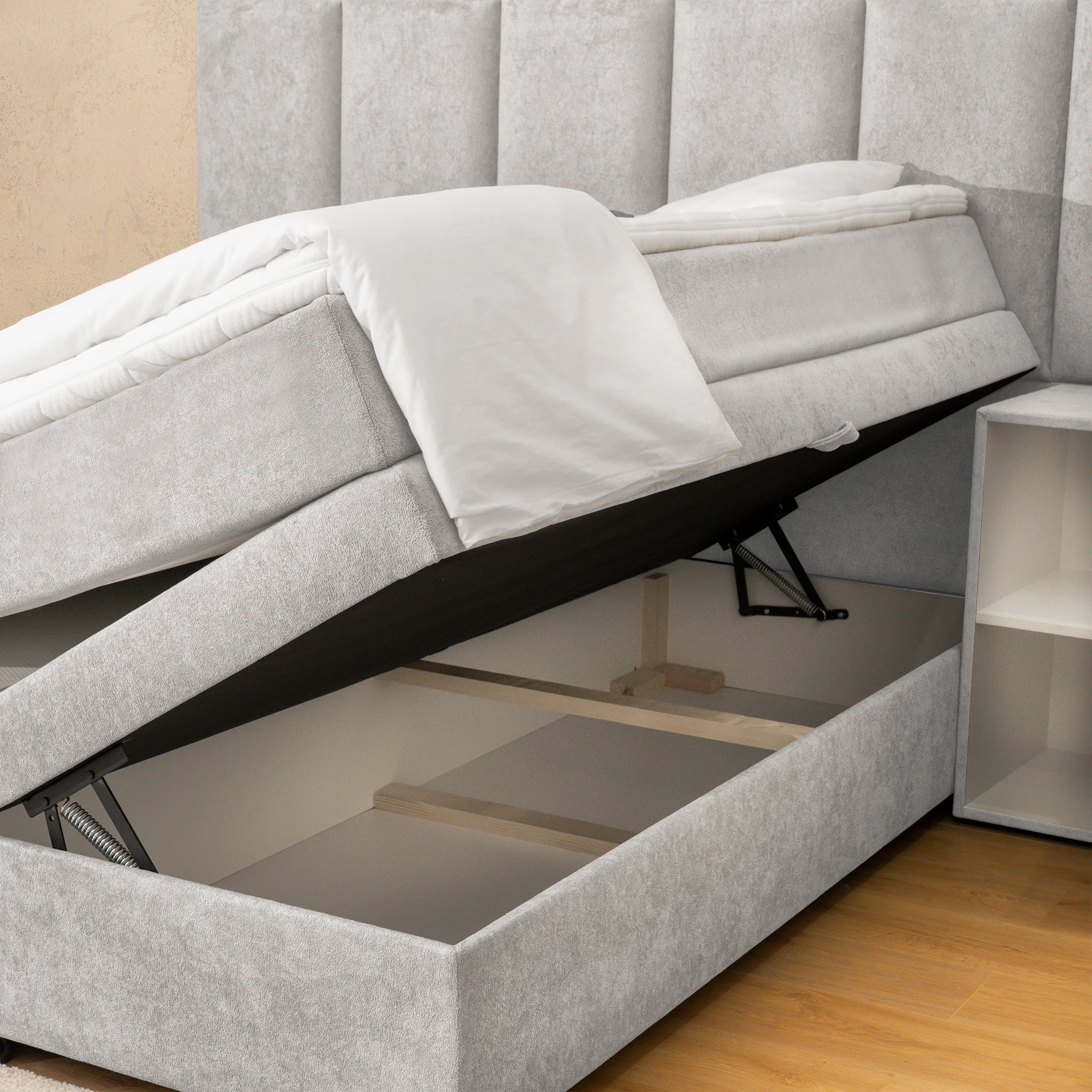 Komplettes Boxspring-Set MONET