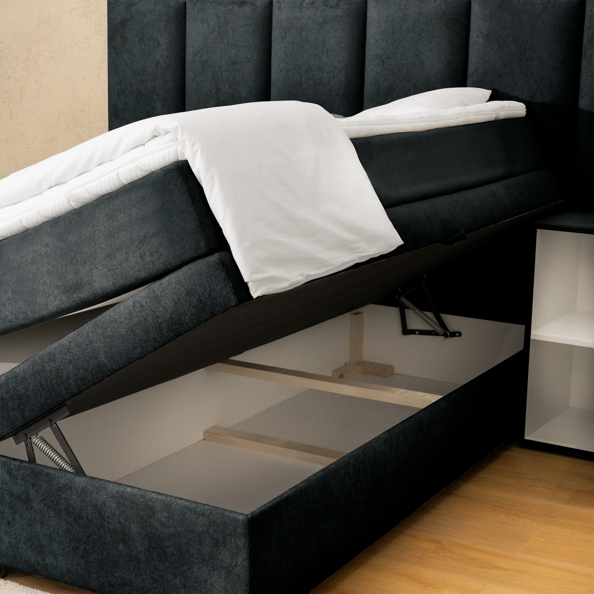 Komplettes Boxspring-Set MONET