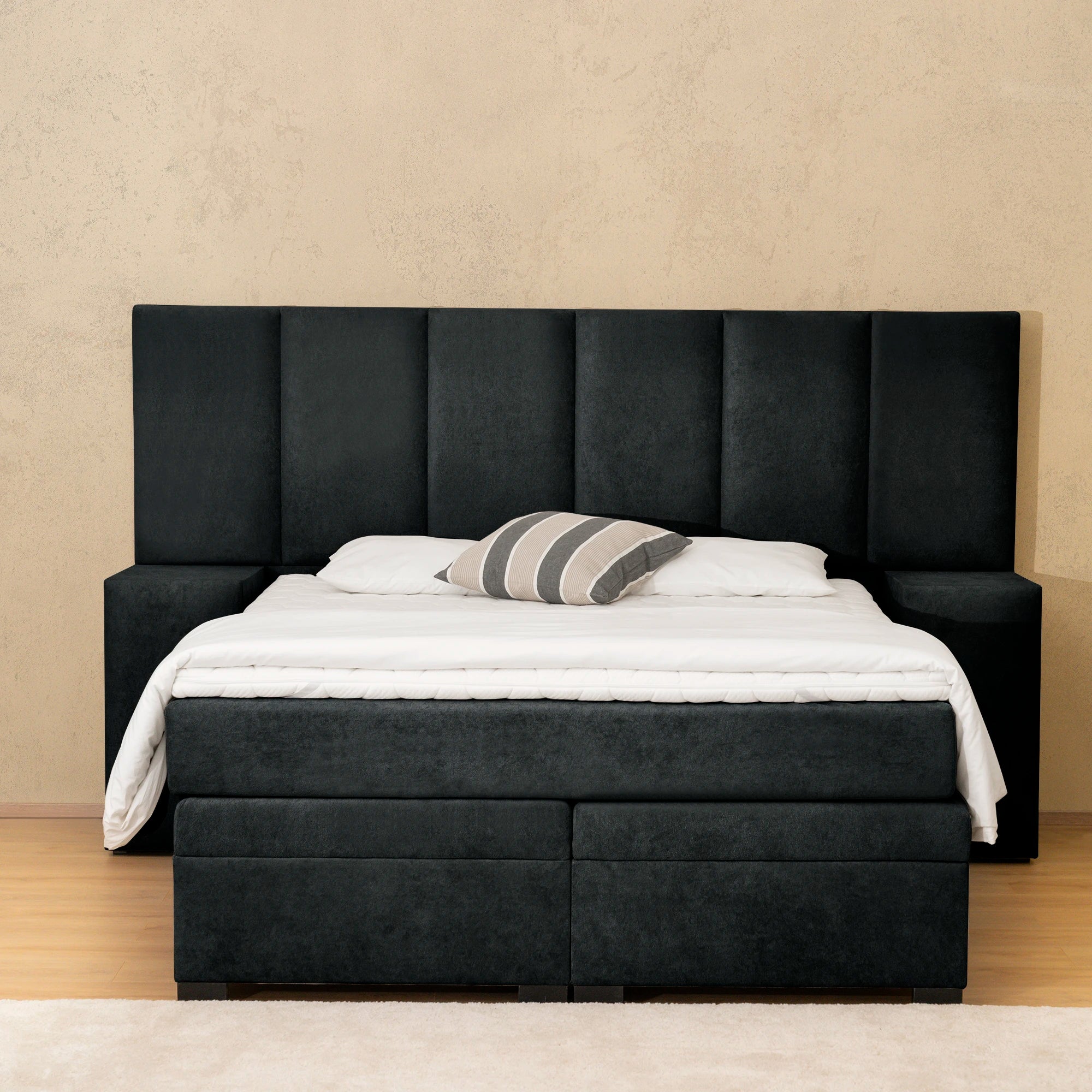 Komplettes Boxspring-Set MONET