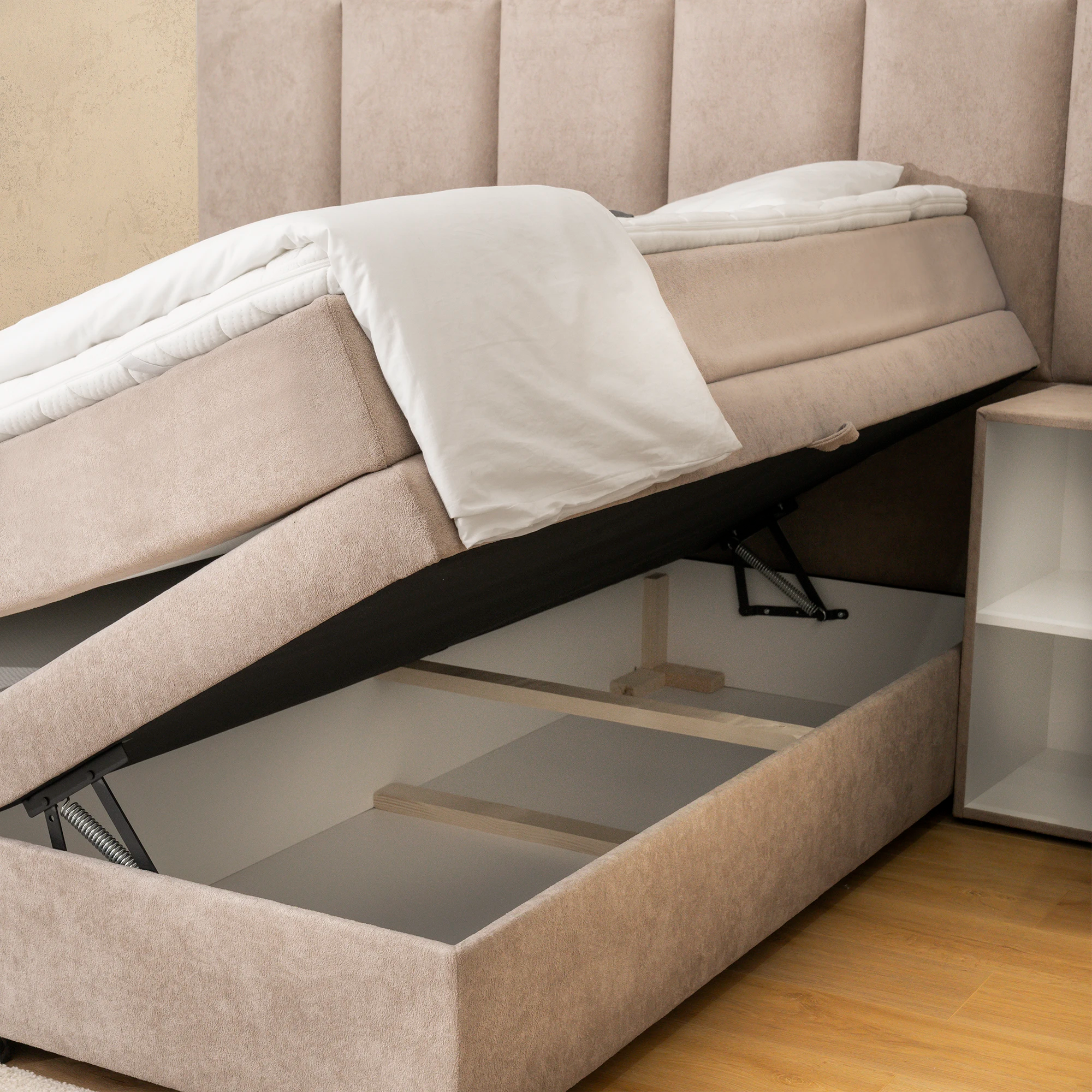 Komplettes Boxspring-Set MONET