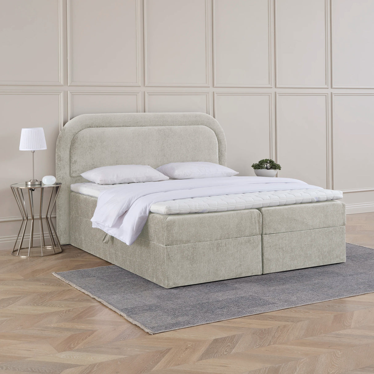 Boxspringbett mit Stauraum NOA