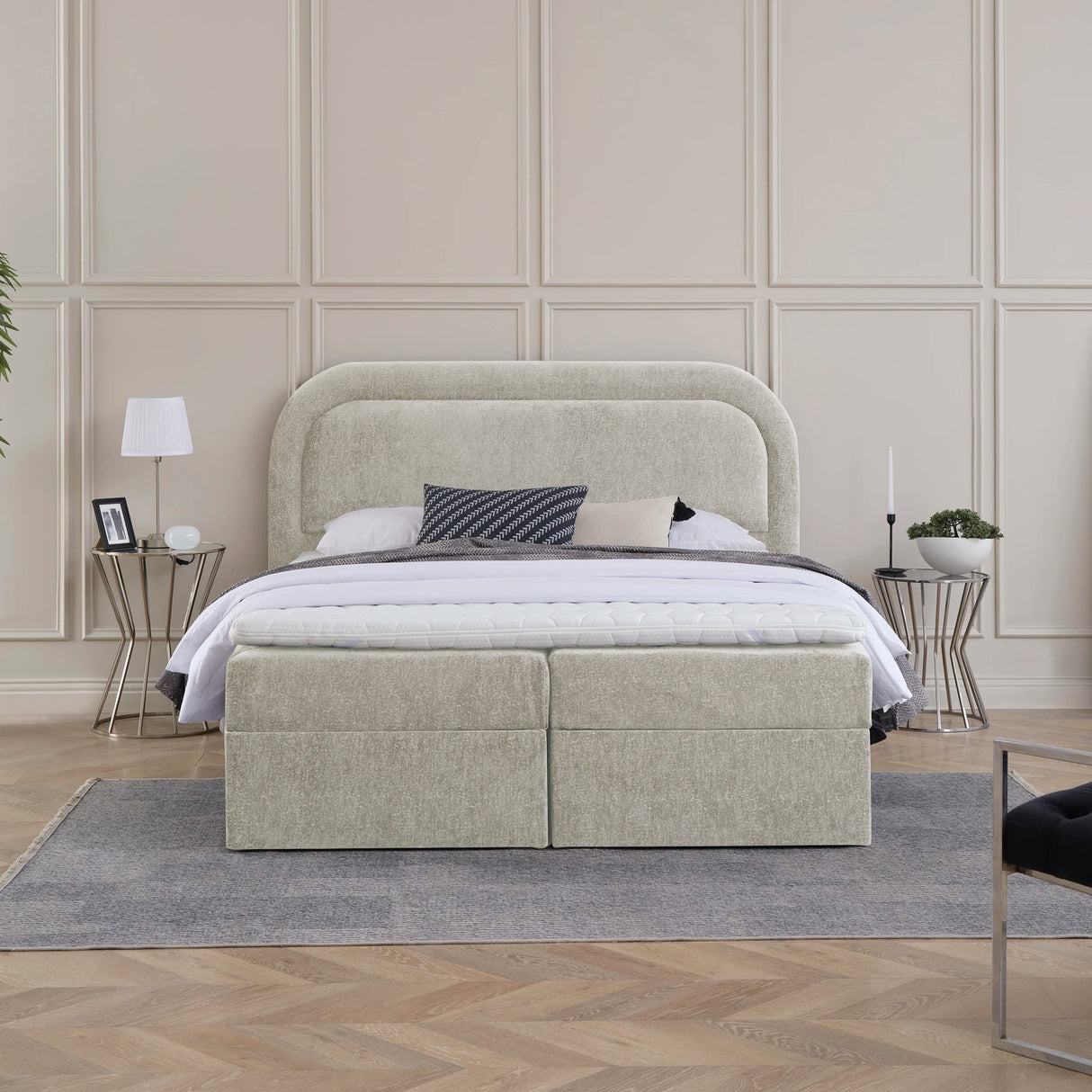 Boxspringbett mit Stauraum NOA