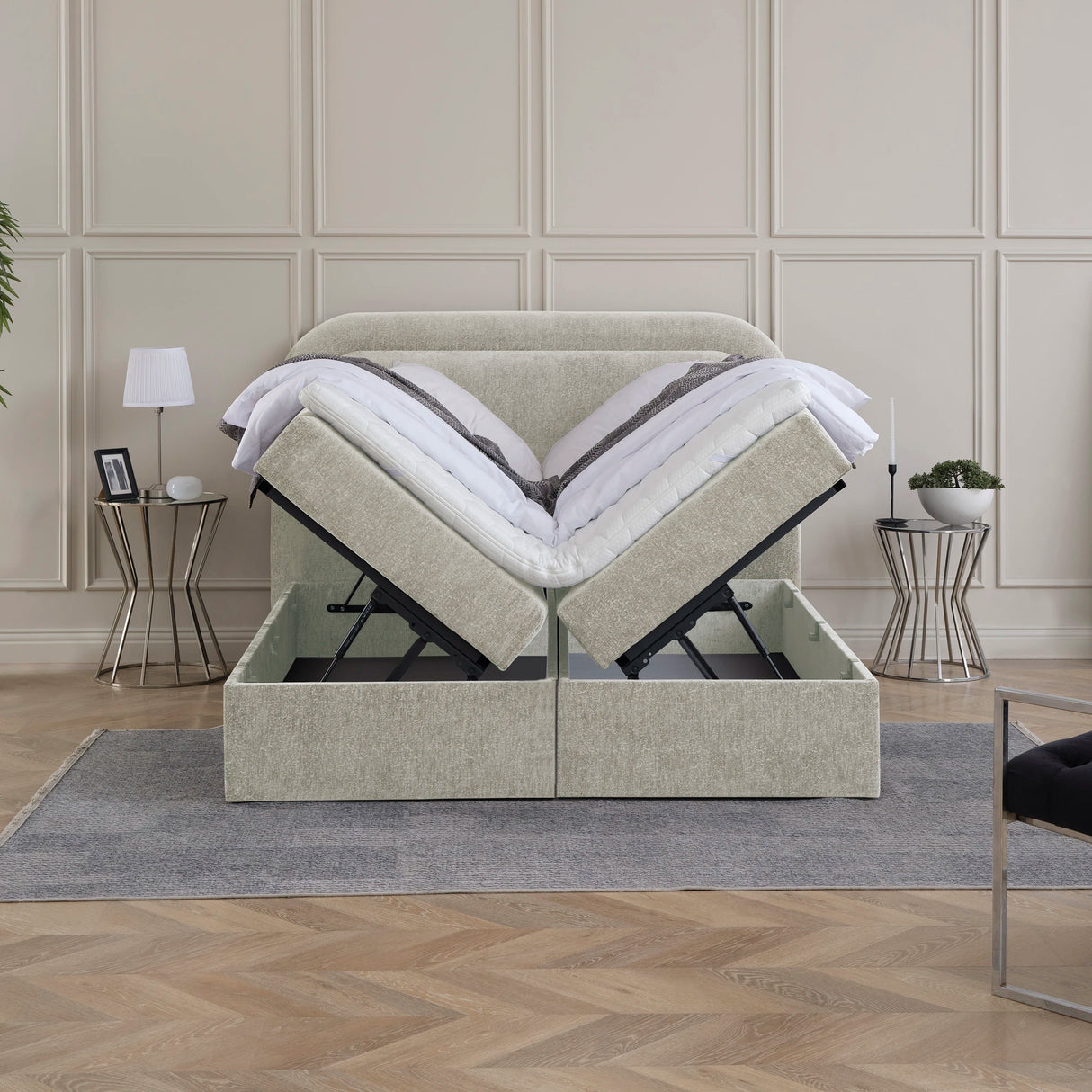 Boxspringbett mit Stauraum NOA