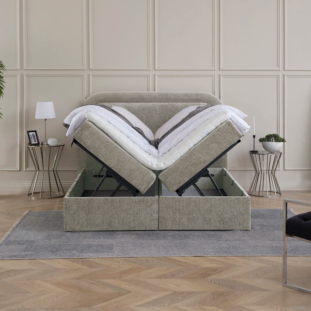 Boxspringbett mit Stauraum NOA