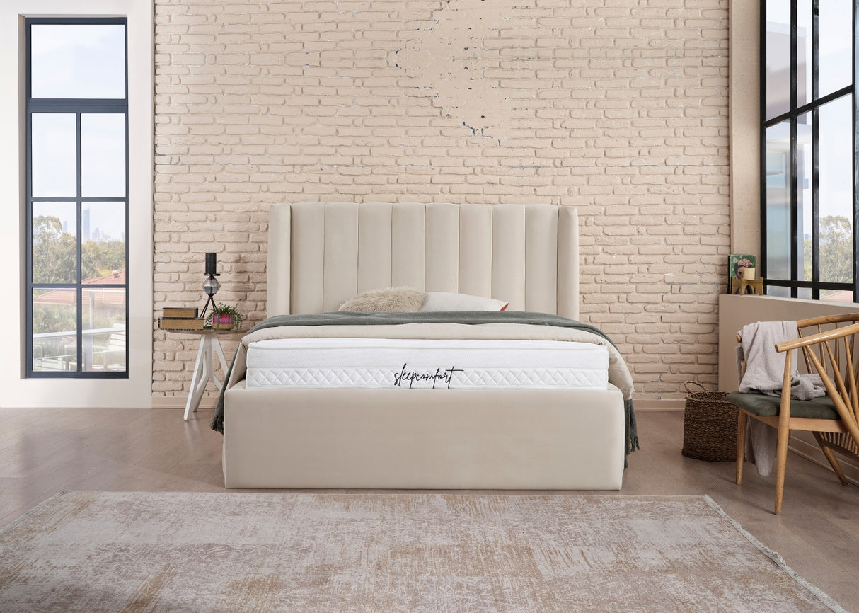 Bett mit XXL Stauraum COMO