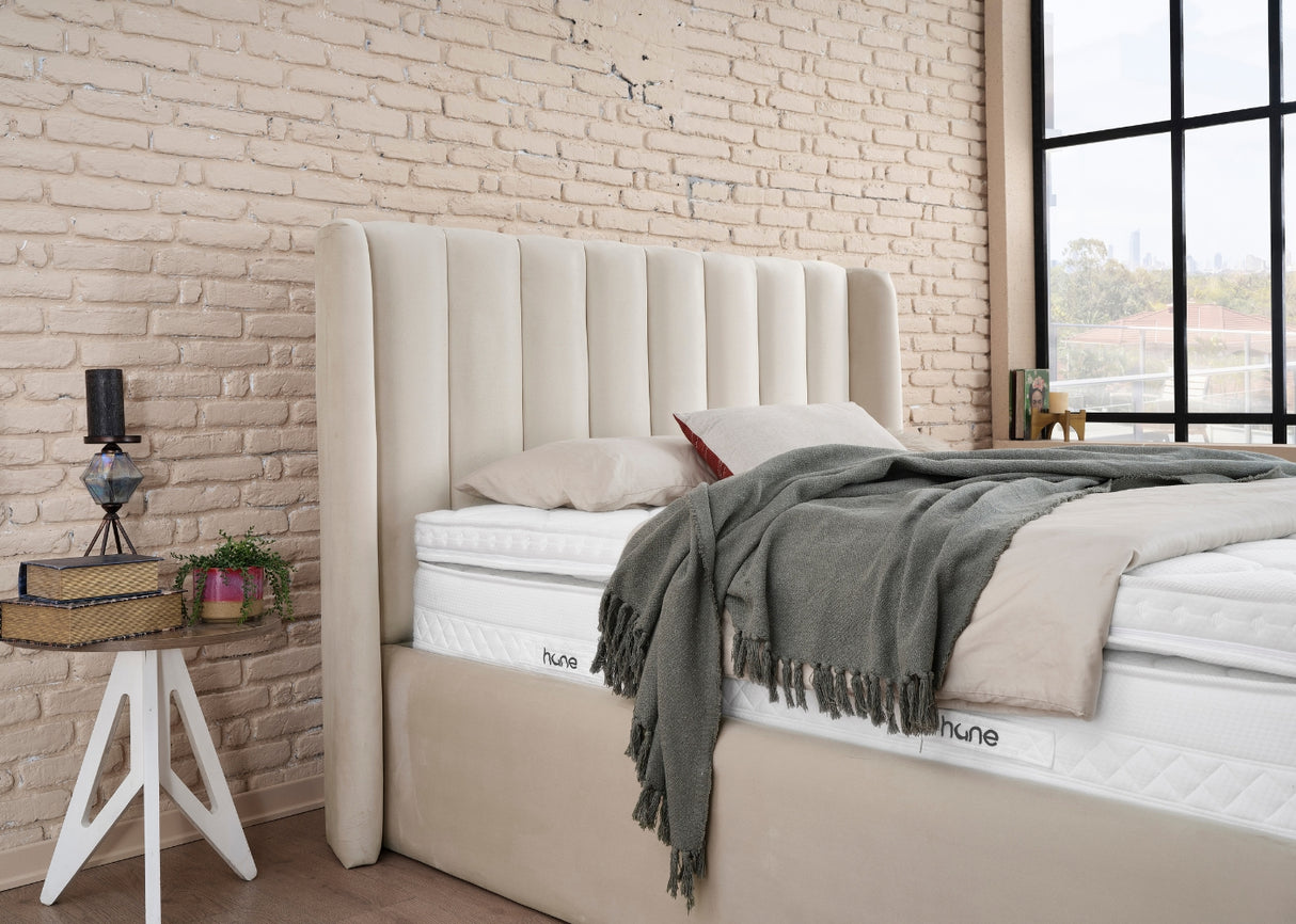 Bett mit XXL Stauraum COMO