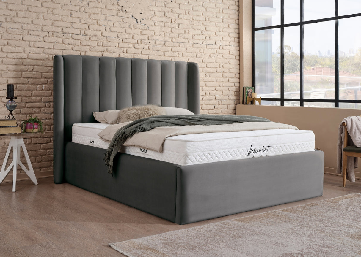 Bett mit XXL Stauraum COMO