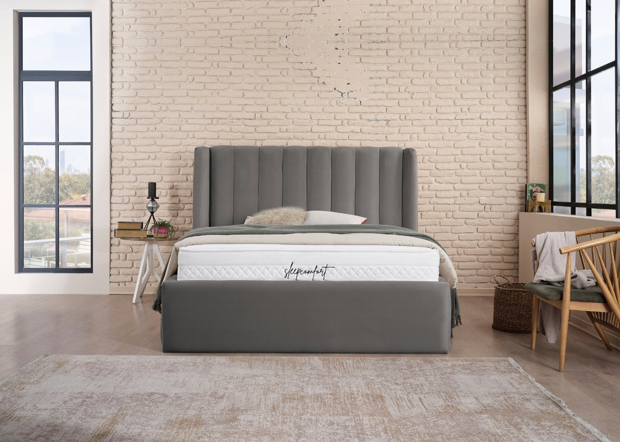 Bett mit XXL Stauraum COMO