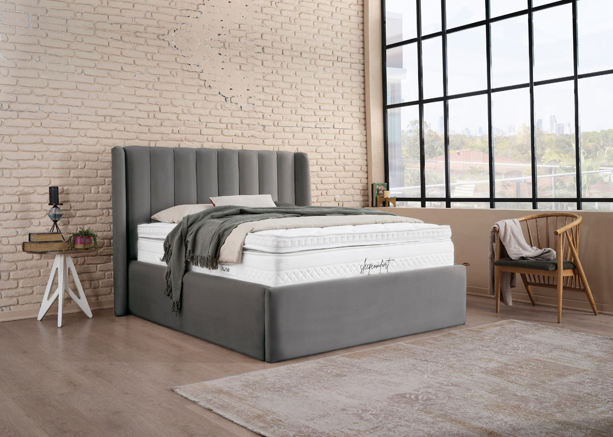 Bett mit XXL Stauraum COMO