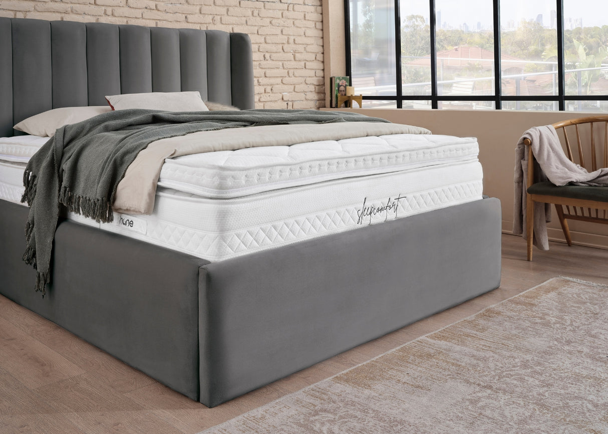 Bett mit XXL Stauraum COMO