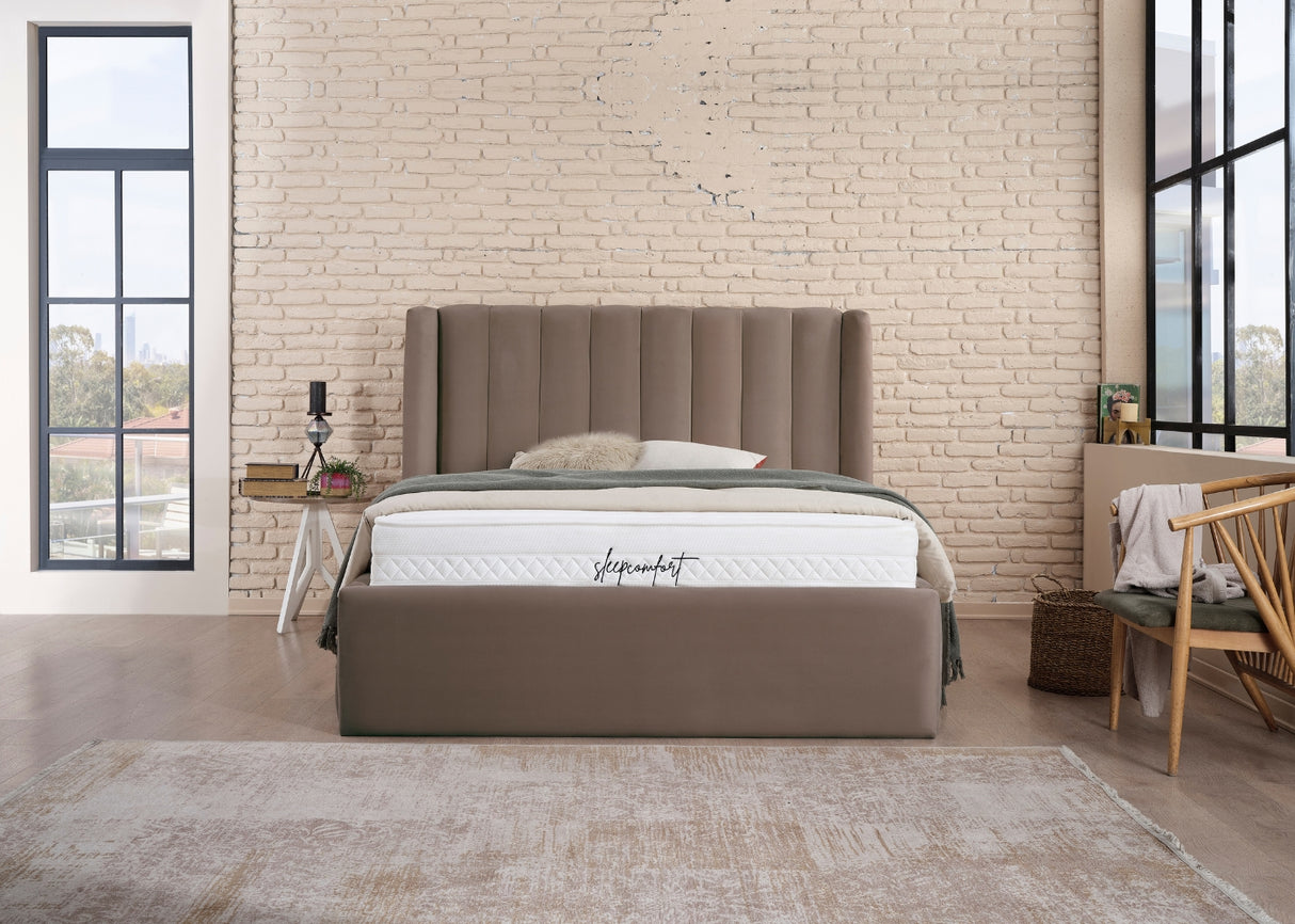 Bett mit XXL Stauraum COMO