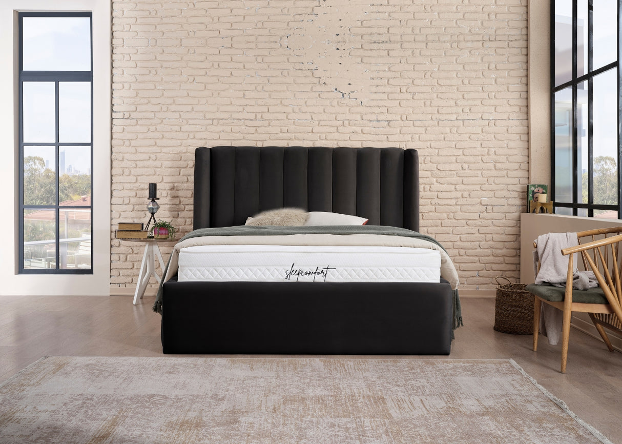 Bett mit XXL Stauraum COMO