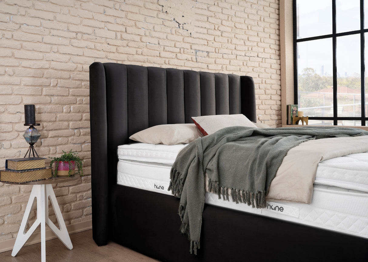 Bett mit XXL Stauraum COMO