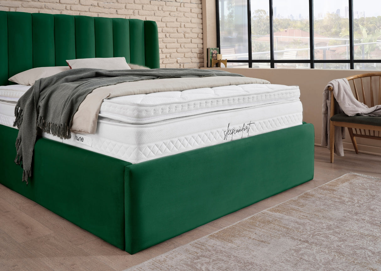 Bett mit XXL Stauraum COMO