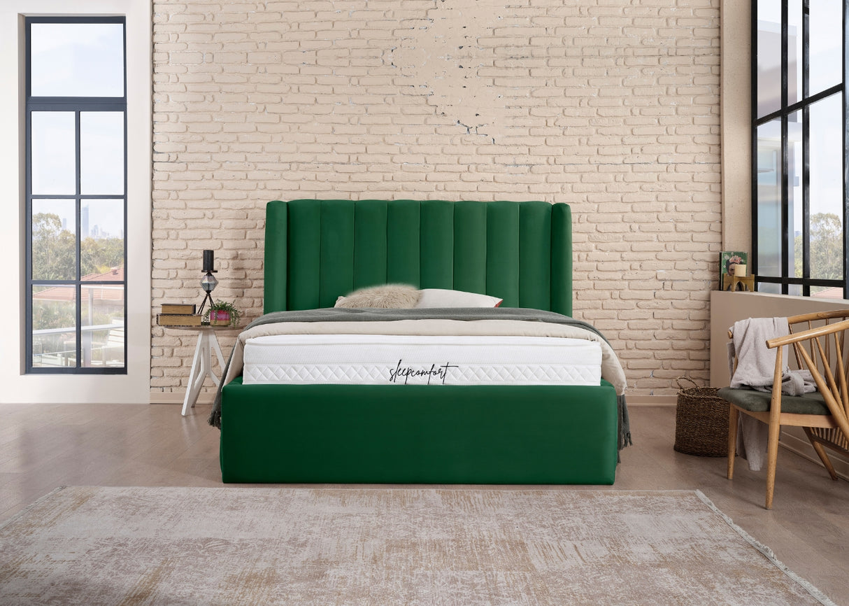 Bett mit XXL Stauraum COMO