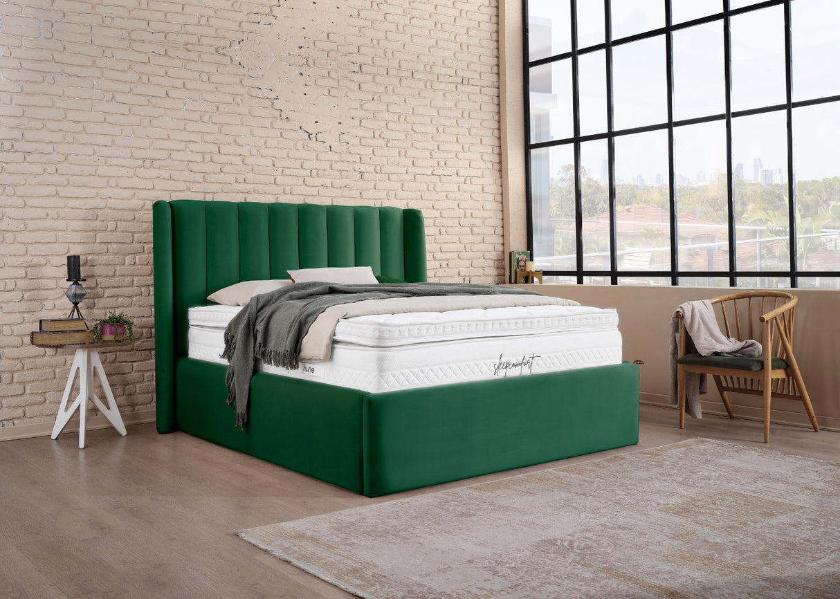 Bett mit XXL Stauraum COMO