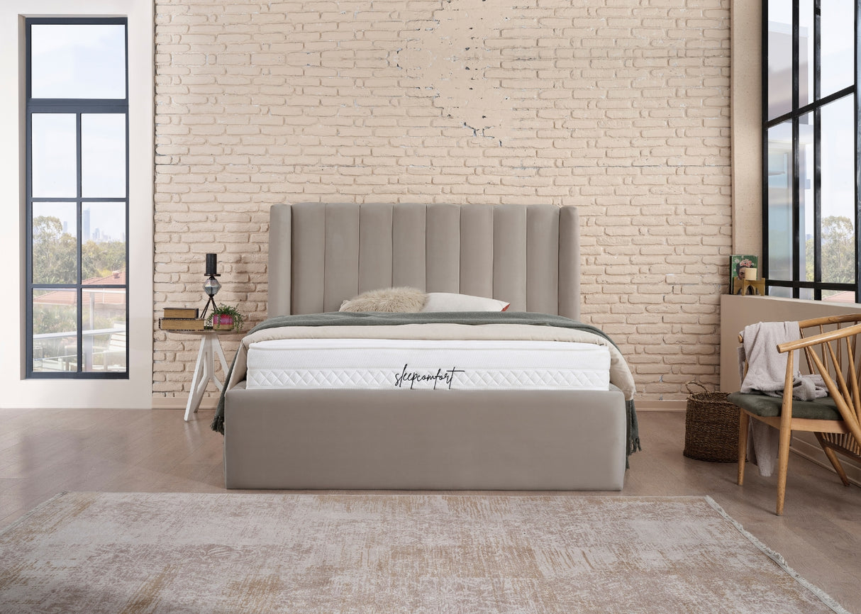 Bett mit XXL Stauraum COMO