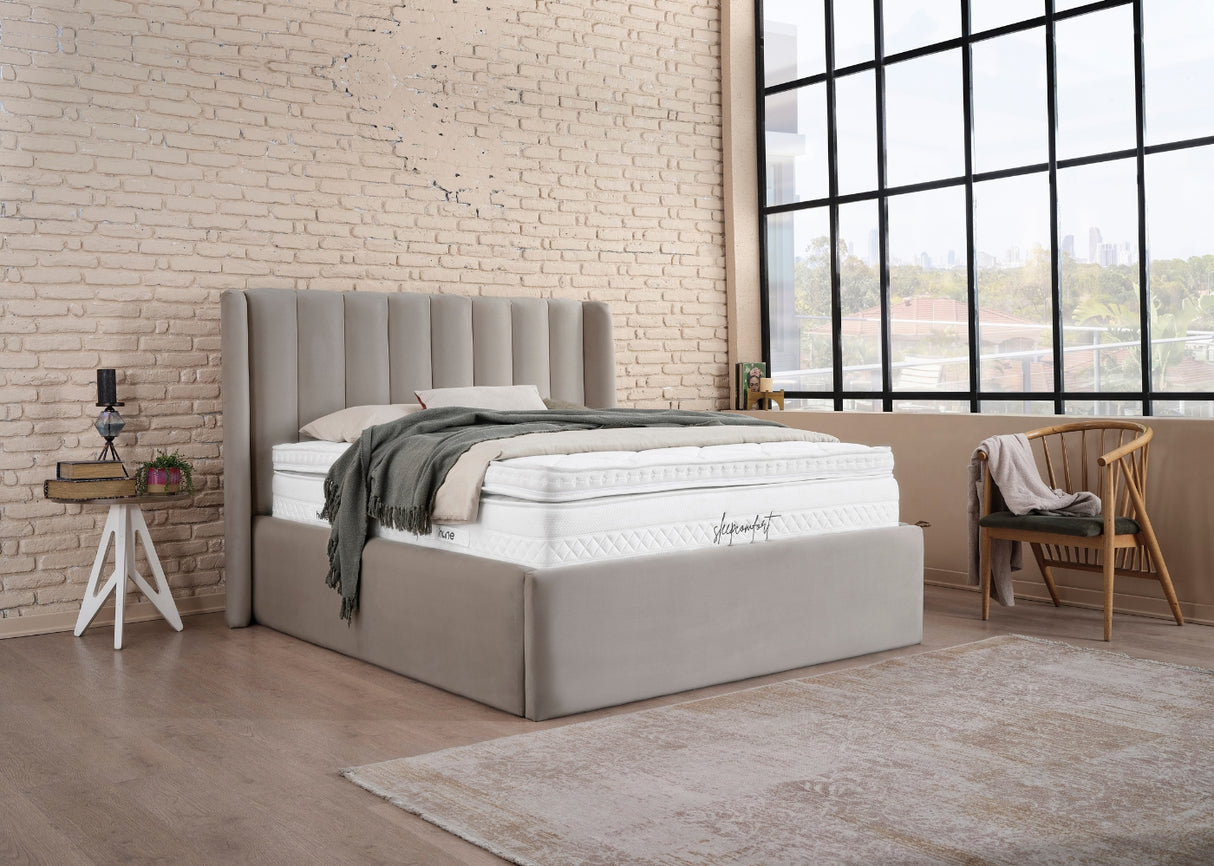 Bett mit XXL Stauraum COMO