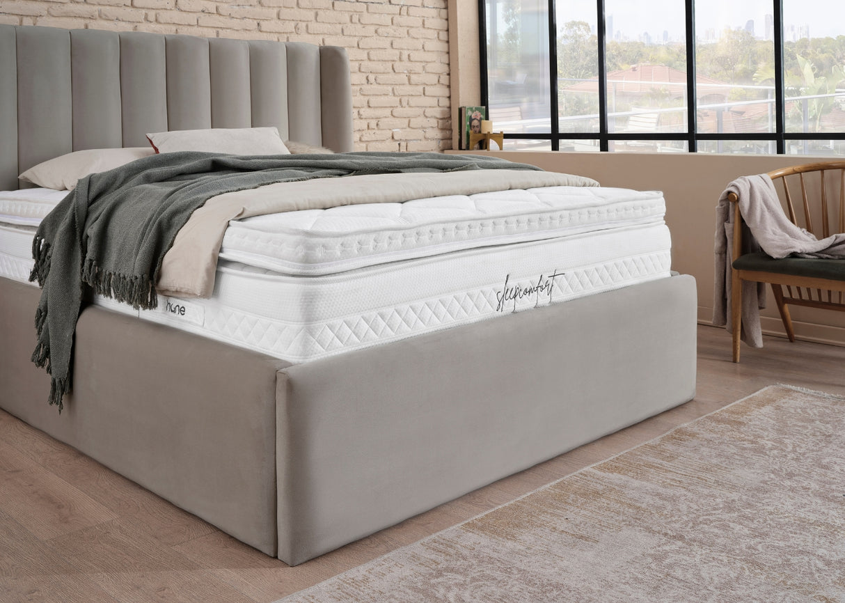 Bett mit XXL Stauraum COMO