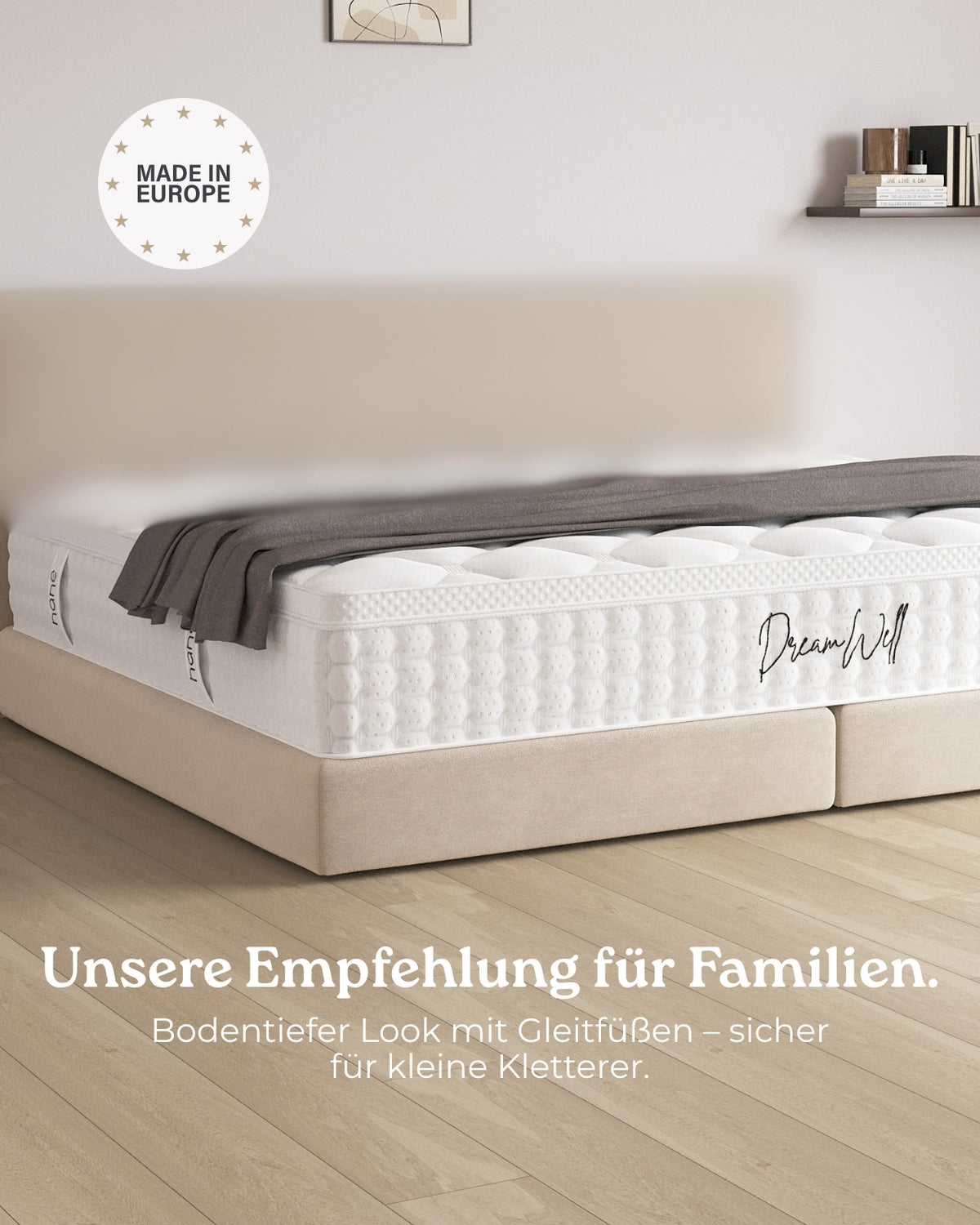 Familien-Boxspringbett Siena