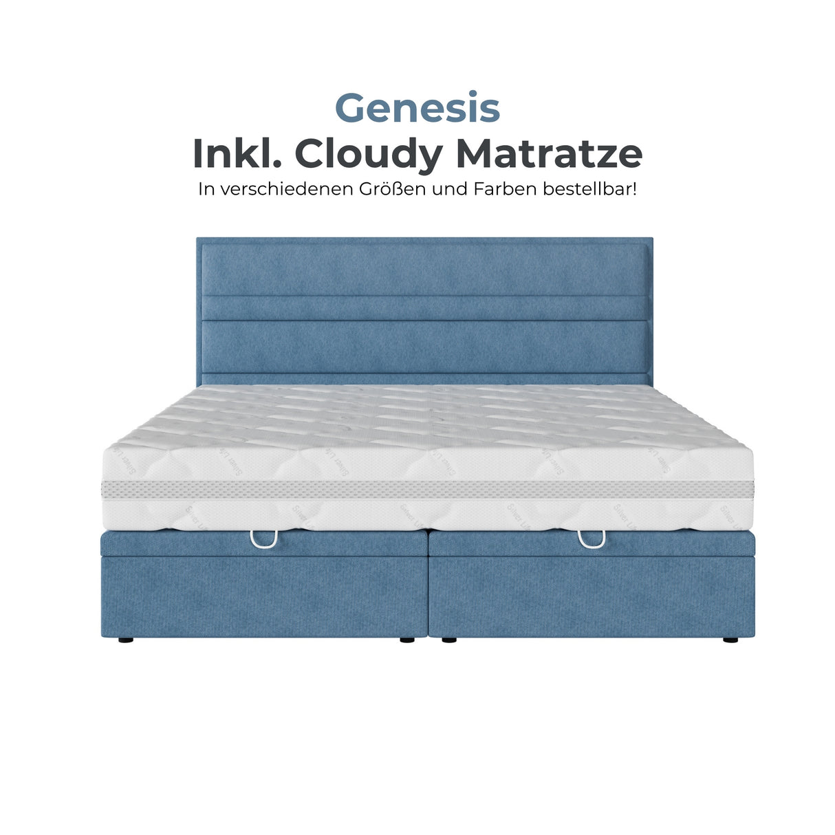 Komplettes Bett GENESIS (inkl. Cloudy Matratze)