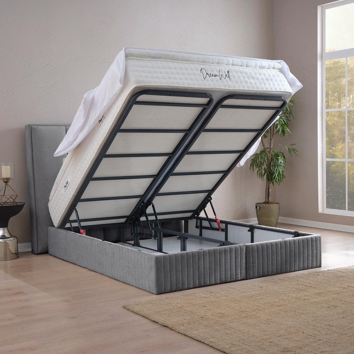 Posteľ s úložným priestorom THEO