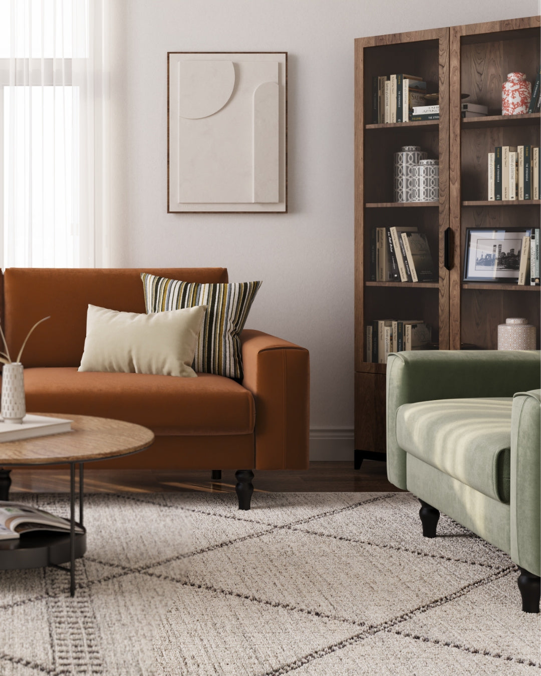 Modulares L Ecksofa Jay Large mit Schlaffunktion