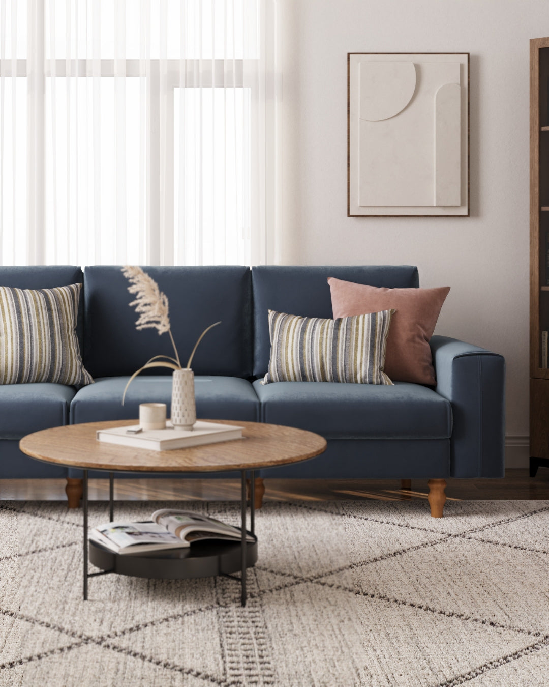 Modulares L Ecksofa Jay X-Large mit Schlaffunktion