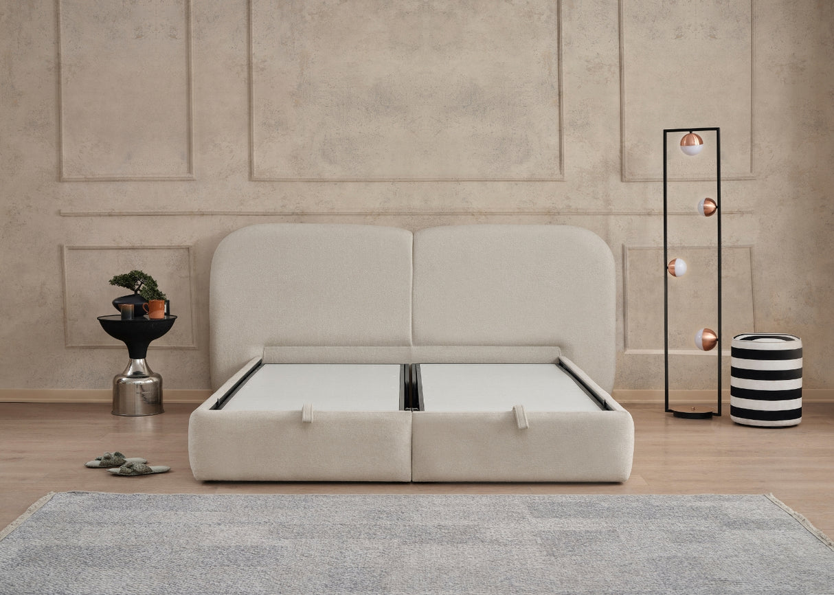 Bett mit Stauraum OVER