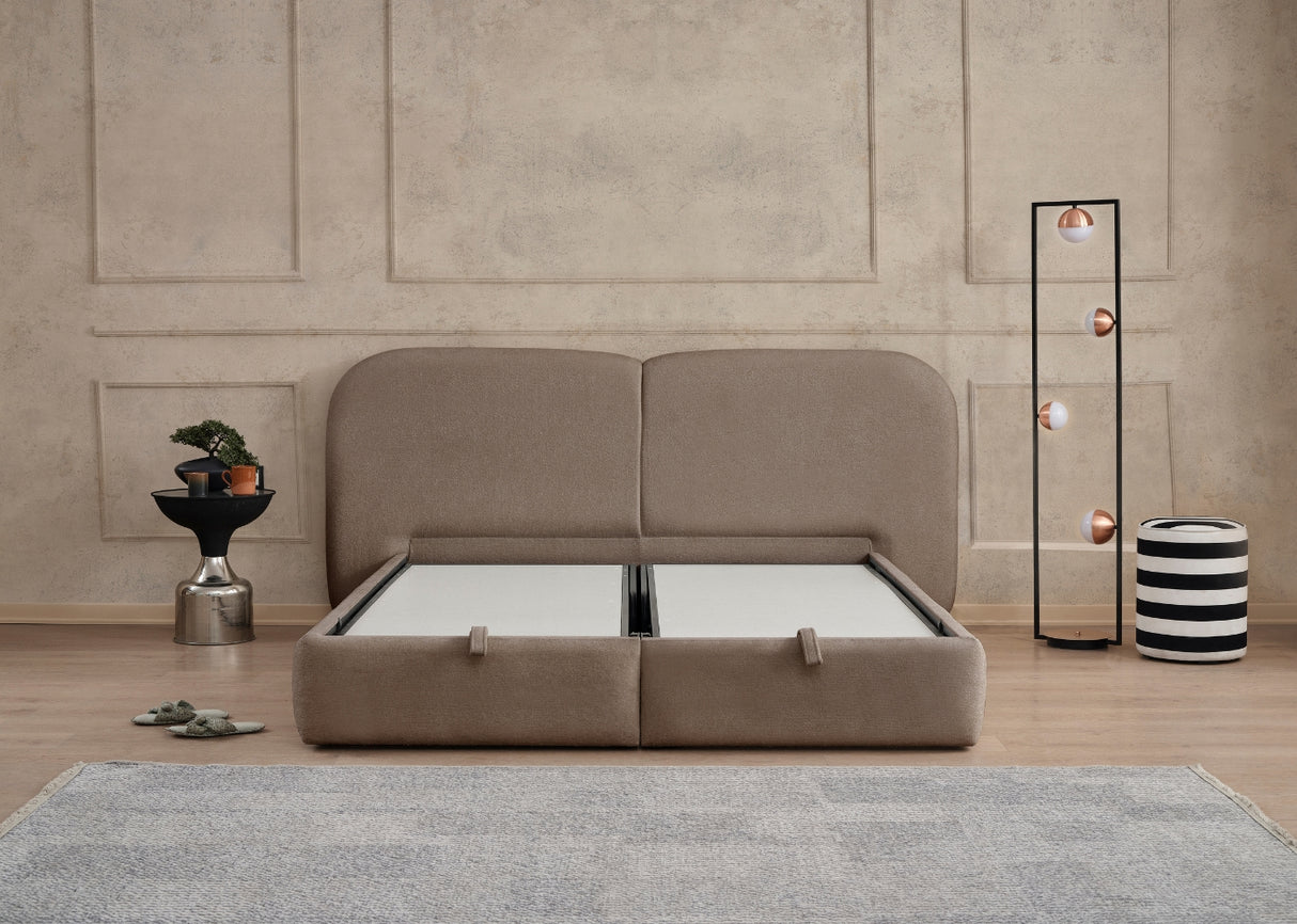 Bett mit Stauraum OVER