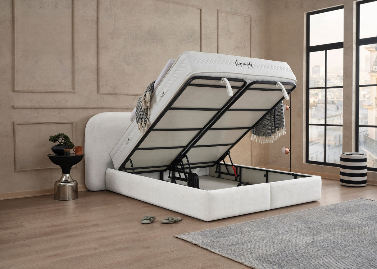 Bett mit Stauraum OVER