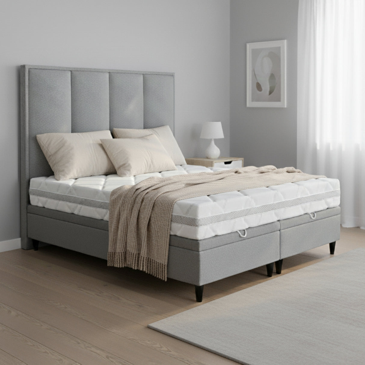 Komplettes Bett PIANO (inkl. Cloudy Matratze)