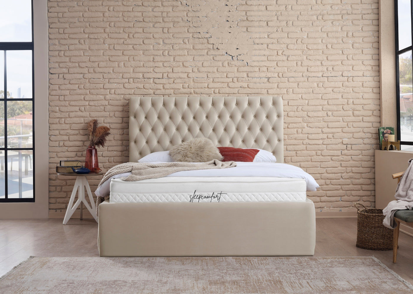 Posteľ s úložným priestorom XXL ROMA ONE