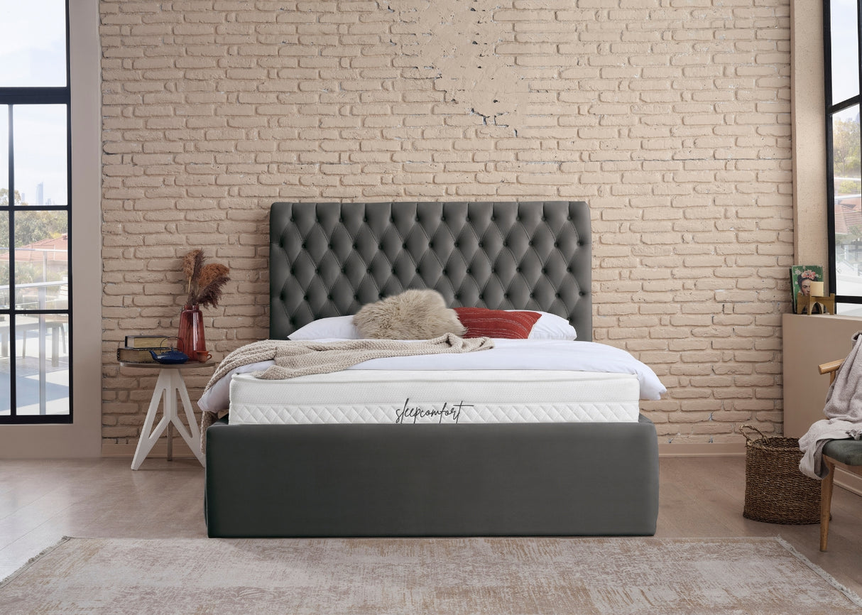 Bett mit XXL Stauraum ROMA ONE