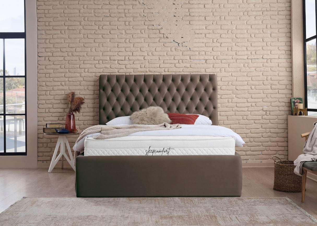 Bett mit XXL Stauraum ROMA ONE