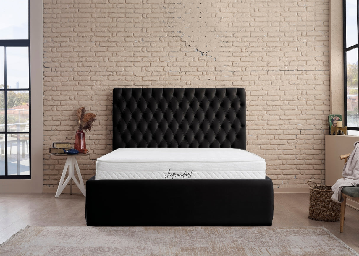 Bett mit XXL Stauraum ROMA ONE