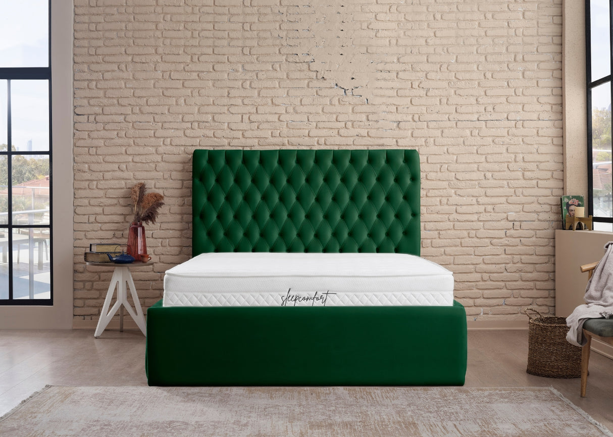 Bett mit XXL Stauraum ROMA ONE