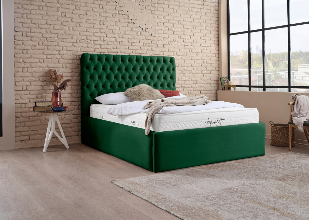 Bett mit XXL Stauraum ROMA ONE