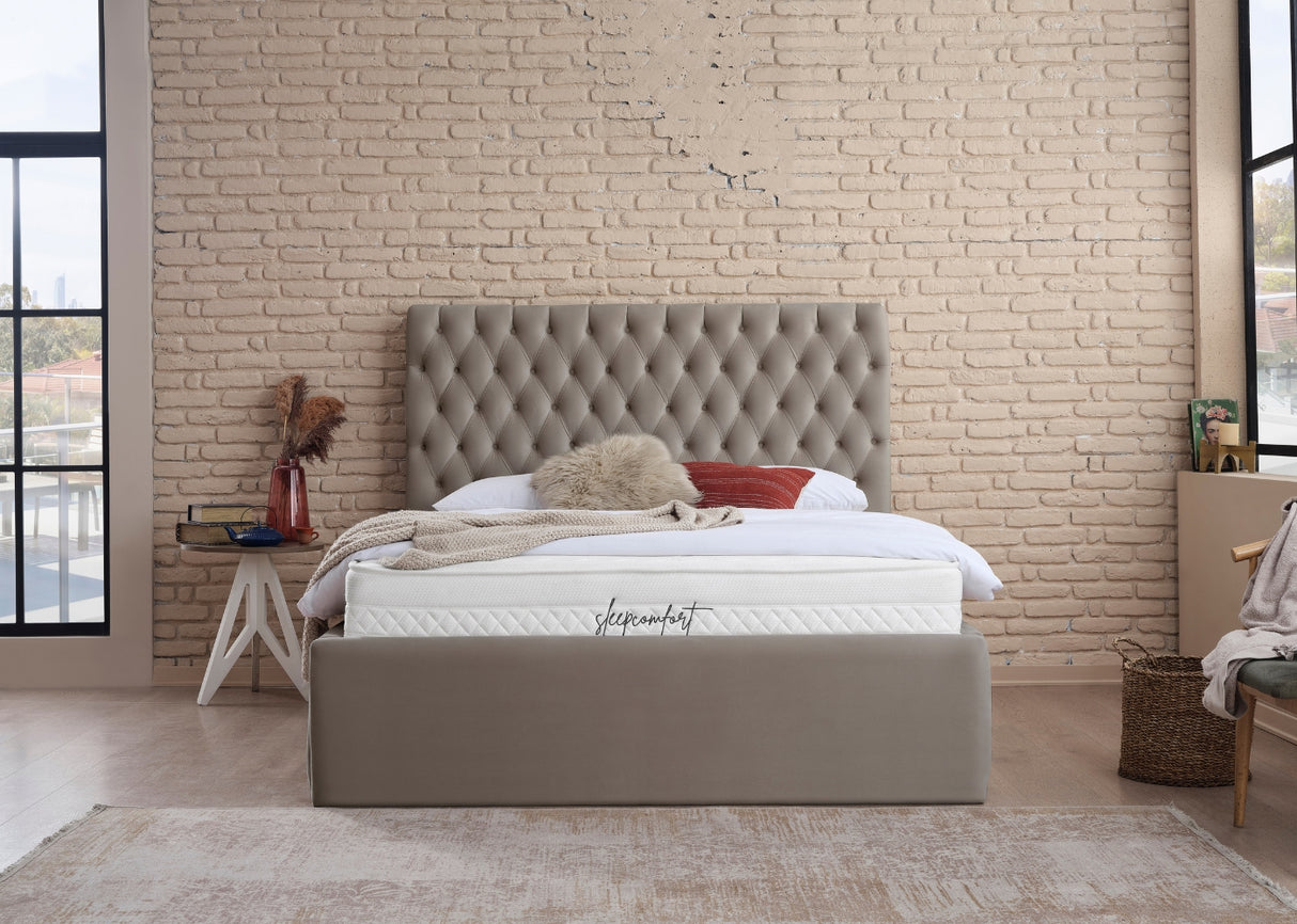 Bett mit XXL Stauraum ROMA ONE