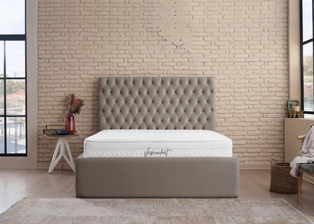 Bett mit XXL Stauraum ROMA ONE