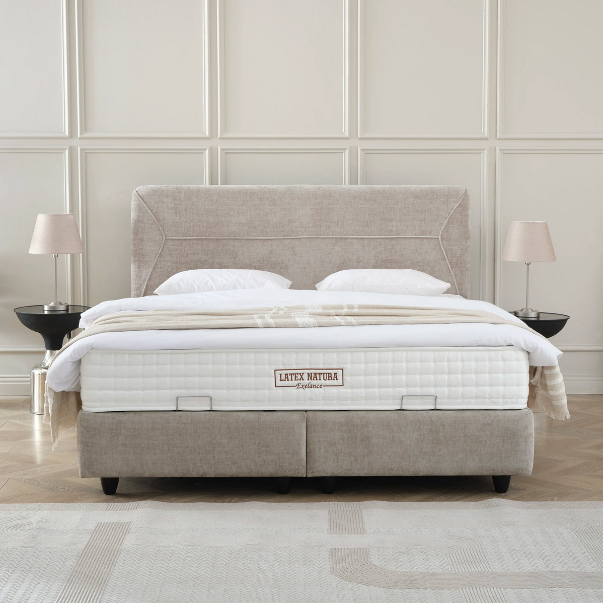 Bett mit Stauraum SleepPro