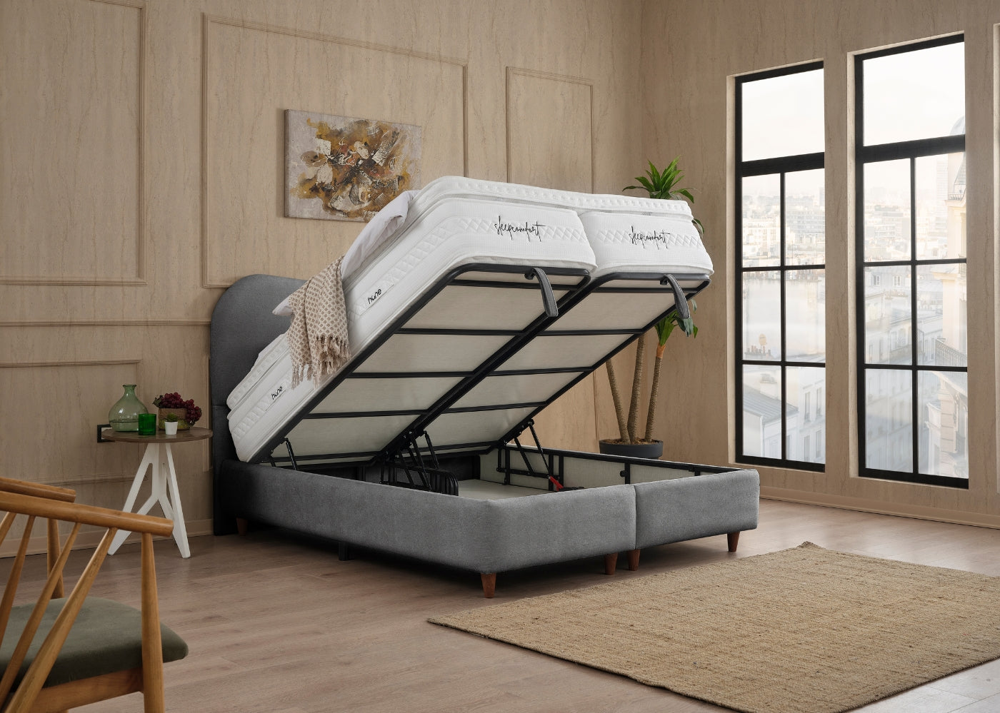 Bett mit Stauraum TREND