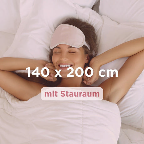 Bett mit Stauraum 140 x 200 cm